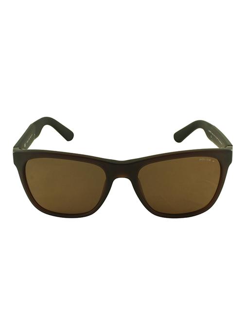 brown plastic wayfarer men sunglass - 12442283 - Very Small Image - 1
