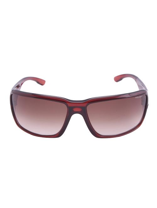 brown plastic rectangle men sunglass - 12442293 - Very Small Image - 1