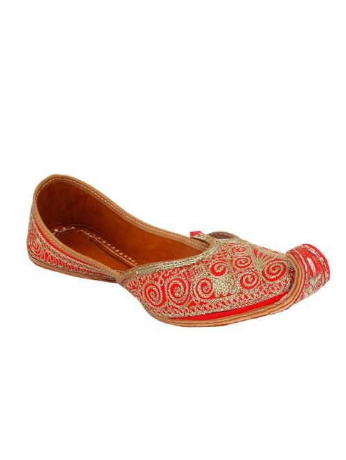 red slip on mojari - 12442633 - Very Small Image - 1