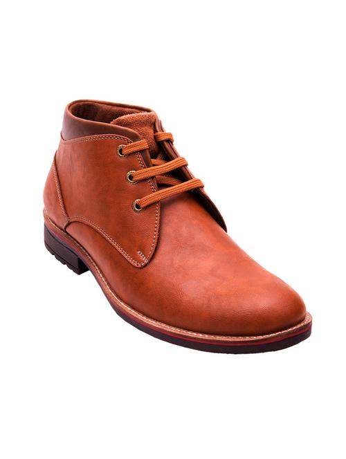 tan leather lace up derby - 12450595 - Very Small Image - 1