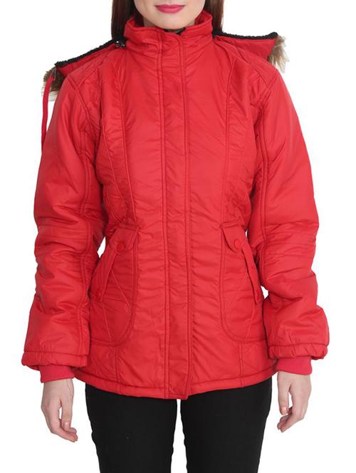 red nylon jacket - 12451099 - Very Small Image - 1