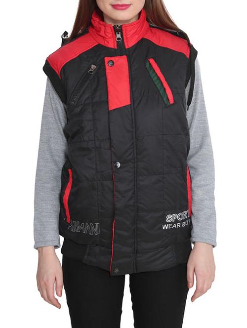 black nylon jacket - 12451104 - Very Small Image - 1