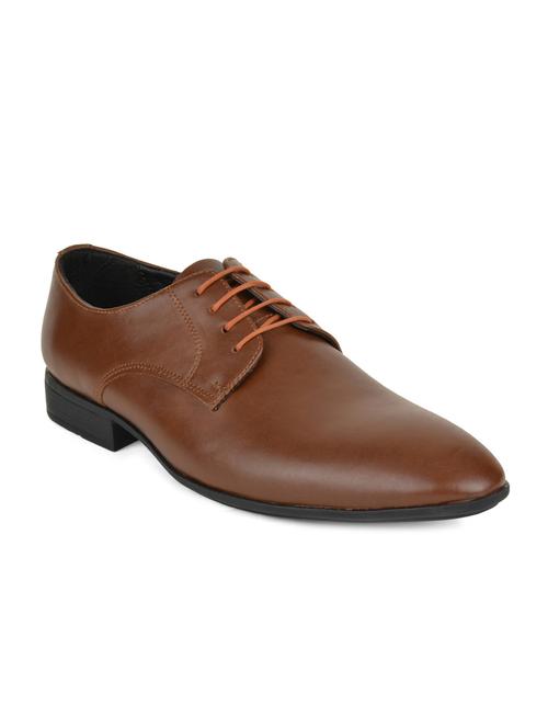 tan leather derbies - 12456685 - Very Small Image - 1