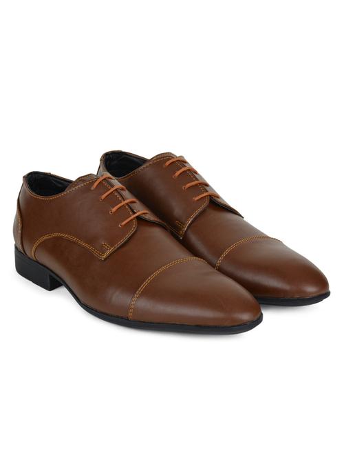 tan leather derbies - 12456693 - Very Small Image - 1