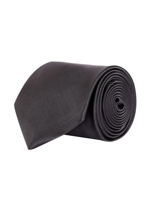 grey polyester tie - 12458675 - Very Small Image - 1