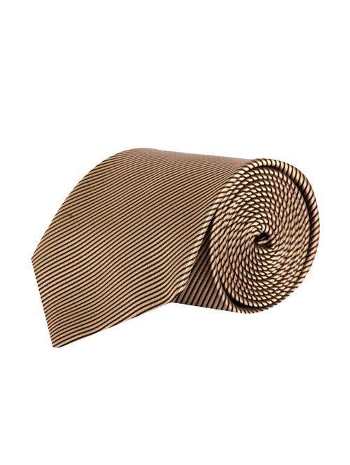 gold polyester tie - 12458678 - Very Small Image - 1