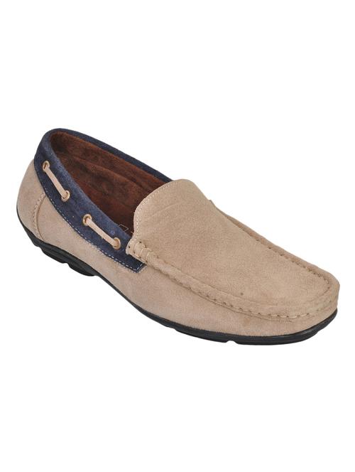 beige suede slip on loafers - 12467603 - Very Small Image - 1