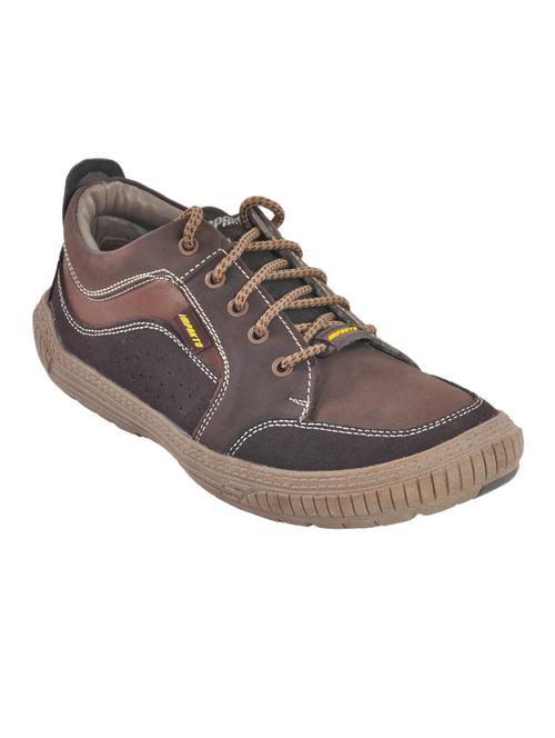 brown leather lace up shoes - 12467610 - Very Small Image - 1