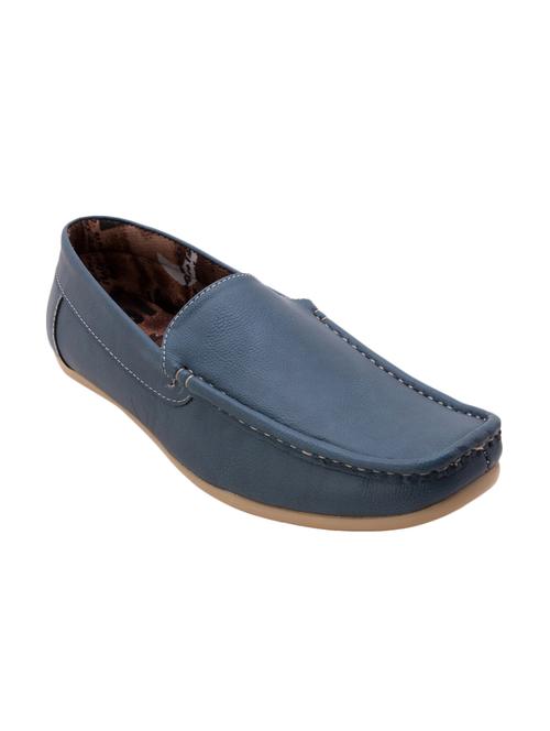 blue synthetic slip on loafers - 12468573 - Very Small Image - 1