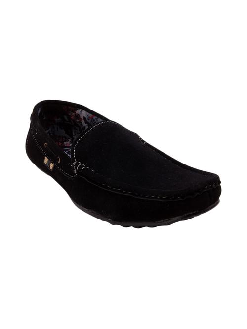 black synthetic slip on loafers - 12468582 - Very Small Image - 1