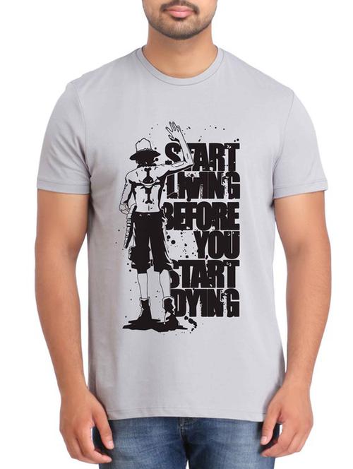 grey polyester tshirt - 12473241 - Very Small Image - 1