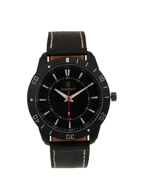 black analog wrist watch for men - 12474673 - Very Small Image - 1
