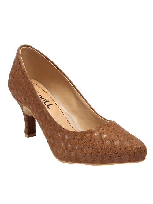 brown canvas slip on pumps - 12479467 - Very Small Image - 1