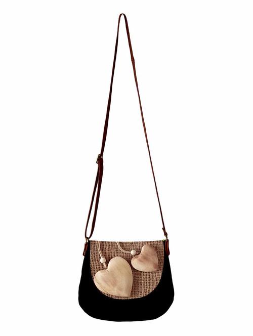 multi printed canvas sling bag - 12479563 - Very Small Image - 1