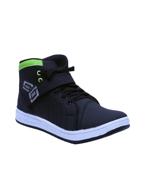 blue pvc lace up sneakers - 12484894 - Very Small Image - 1