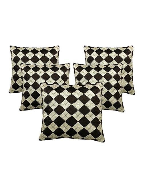 homefab india set of 5 cushion covers (16x16 inches) - 12484946 - Very Small Image - 1