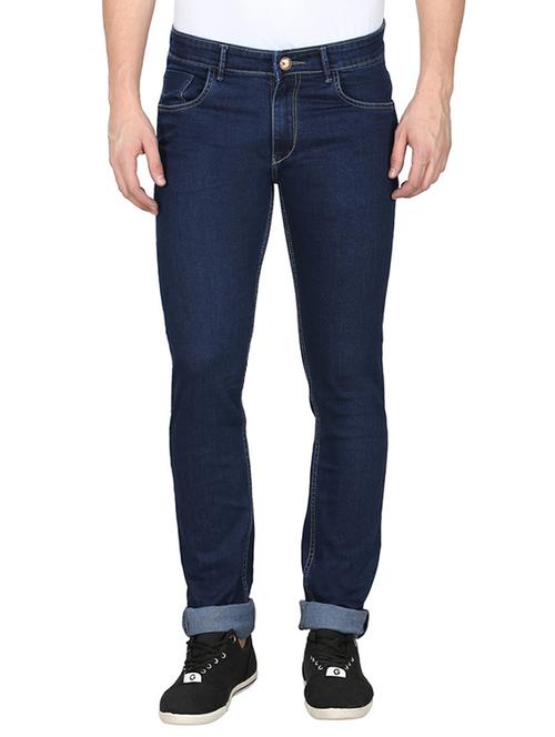 blue cotton jeans - 12488950 - Very Small Image - 1