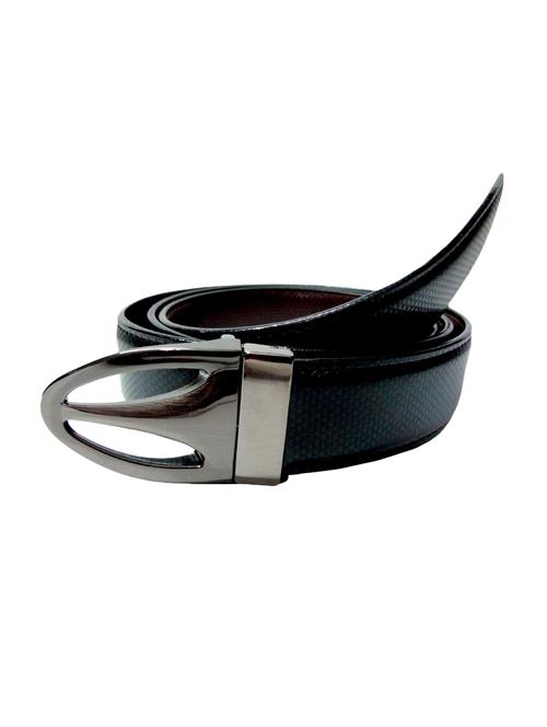 solid black leather belt - 12488952 - Very Small Image - 1