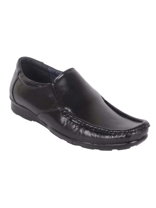 black Leatherette slip on loafer - 12489695 - Very Small Image - 1