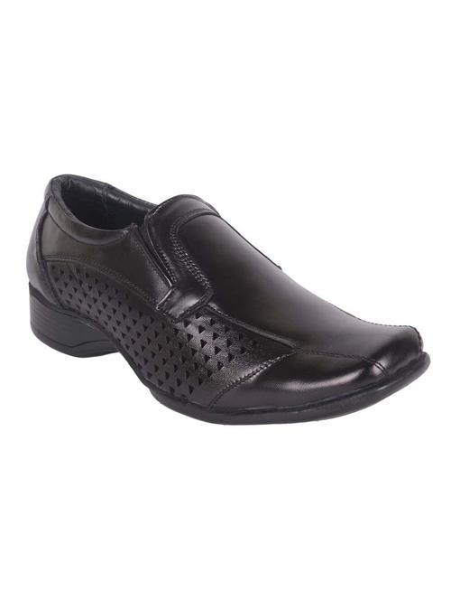 black Leatherette slip on - 12489696 - Very Small Image - 1