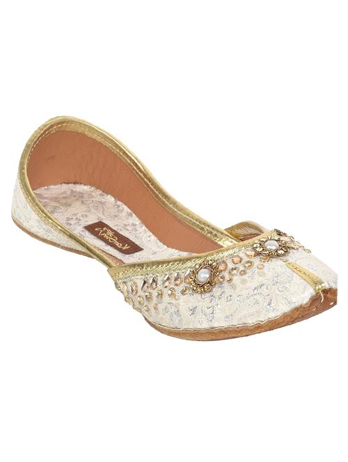 white slip on juti - 12492218 - Very Small Image - 1