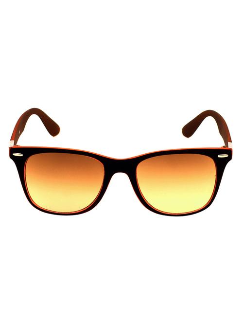 6by6 orange & black wayfarer unisex sunglasses - 12492712 - Very Small Image - 1