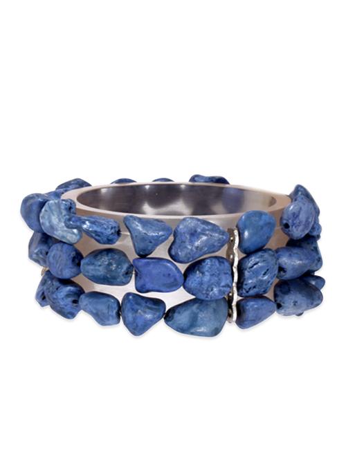 blue glass necklace - 12494143 - Very Small Image - 1