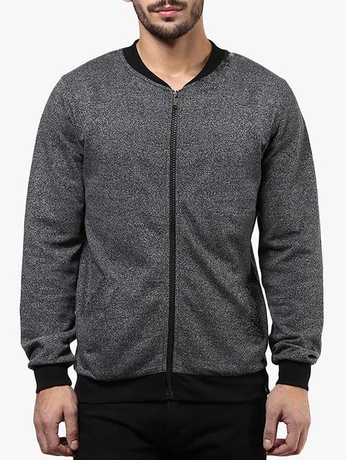 grey fleece sweatshirt - 12498606 - Very Small Image - 1