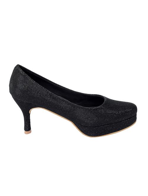 solid black textured heels - 1250571 - Very Small Image - 1