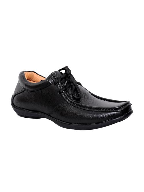 black leather derbies - 12506918 - Very Small Image - 1