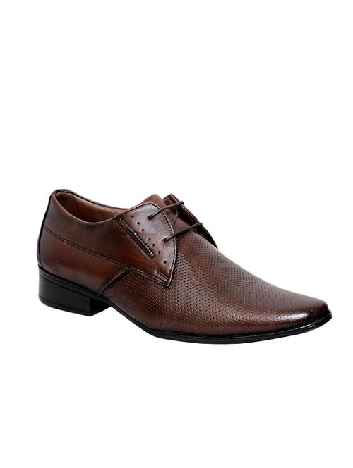 brown leather derbies - 12506930 - Very Small Image - 1