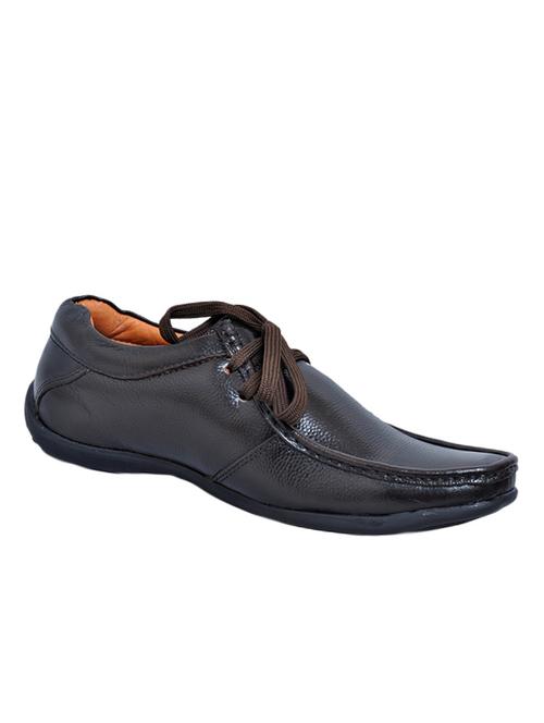 brown leather derbies - 12506936 - Very Small Image - 1
