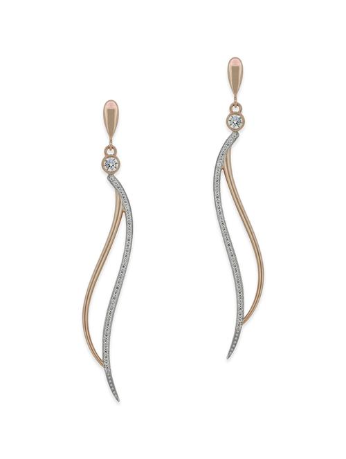 white gold drop earrings - 12508331 - Very Small Image - 1