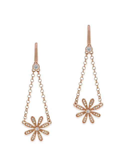 white gold drop earrings - 12508339 - Very Small Image - 1
