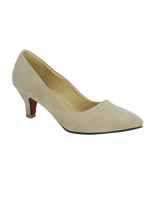 beige suede pump - 12508745 - Very Small Image - 1