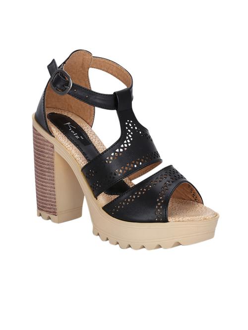 black ankle strap sandal - 12508759 - Very Small Image - 1
