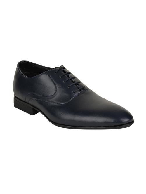 blue leather derbies - 12518508 - Very Small Image - 1