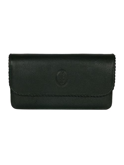 olive green leather sling clutch - 12522657 - Very Small Image - 1