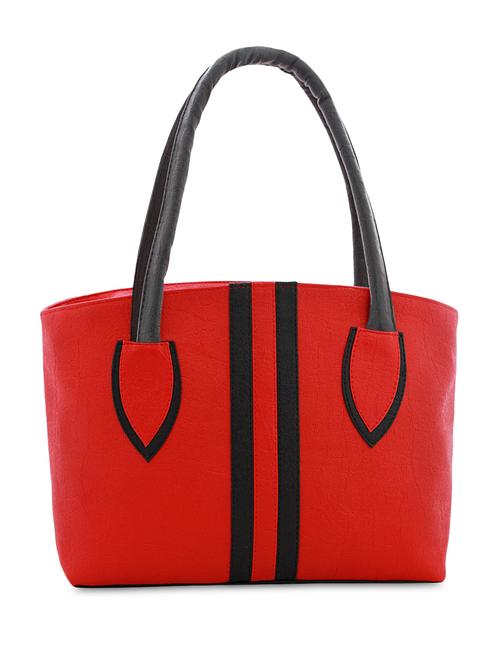 red leatherette handbag - 1252287 - Very Small Image - 1