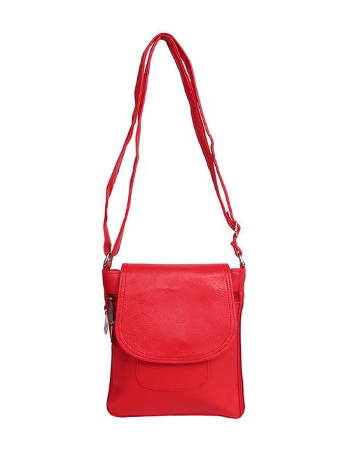 red leatherette handbag - 12523864 - Very Small Image - 1