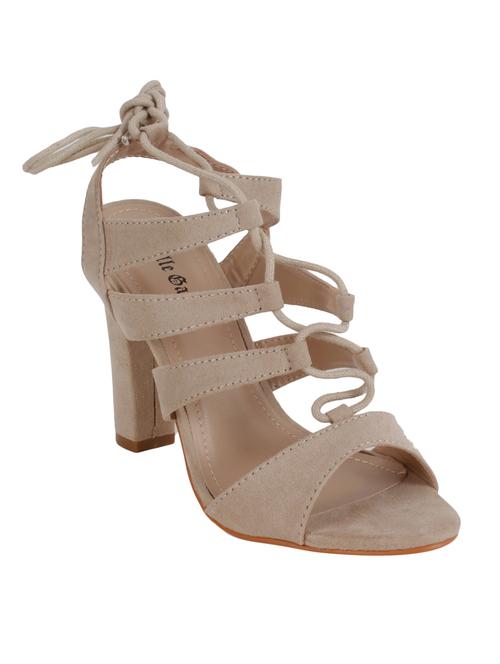 beige synthetic sandal - 12543415 - Very Small Image - 1