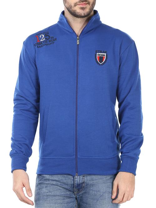 blue cotton sweatshirt - 12547083 - Very Small Image - 1