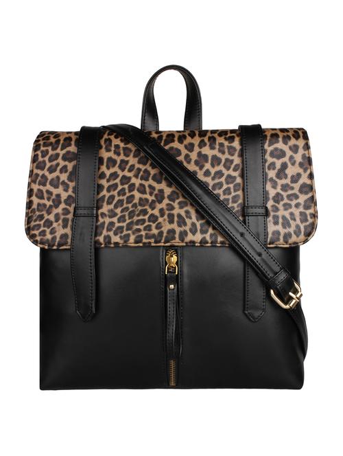 black synthetic leather satchel - 12551998 - Very Small Image - 1