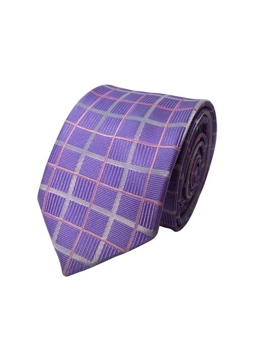 purple micro fiber tie - 12557115 - Very Small Image - 1