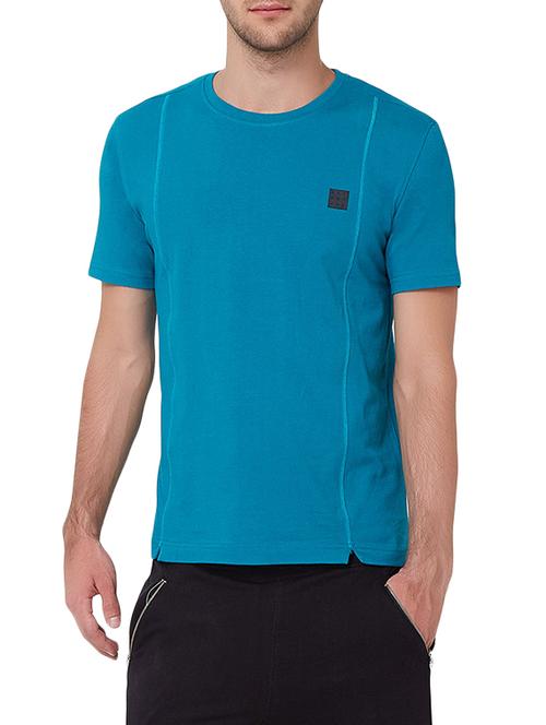 blue cotton tshirt - 12560360 - Very Small Image - 1
