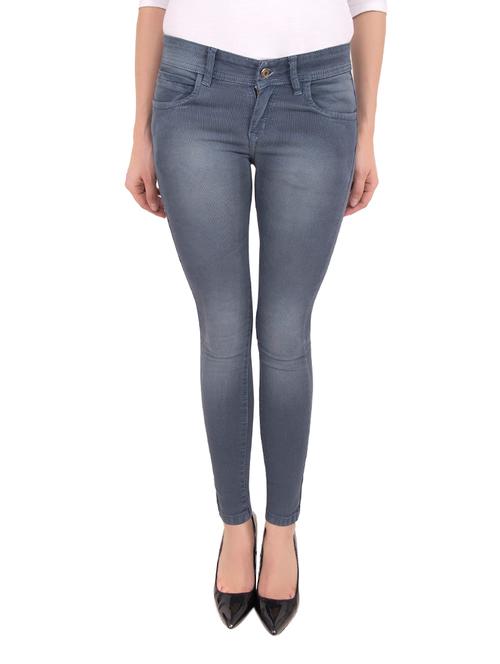 grey denim jeans - 12562071 - Very Small Image - 1