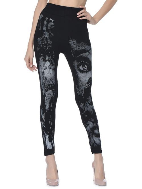 black woollen jegging - 12565729 - Very Small Image - 1
