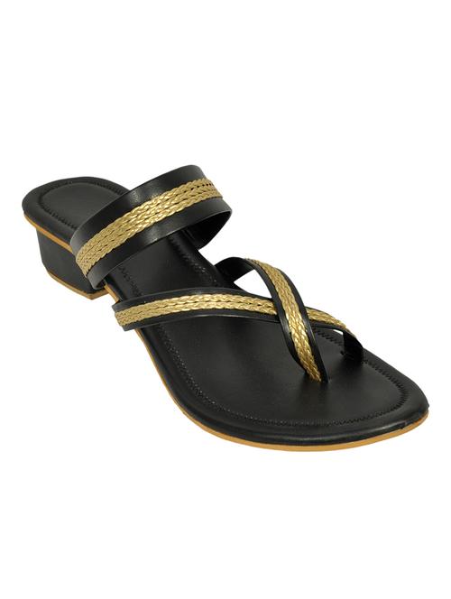 black one toe sandal - 12565924 - Very Small Image - 1