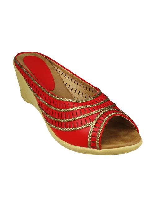 red slip on sandal - 12566204 - Very Small Image - 1