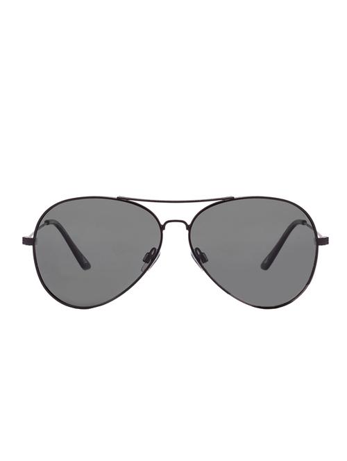 black metal aviator men sunglass - 12572039 - Very Small Image - 1
